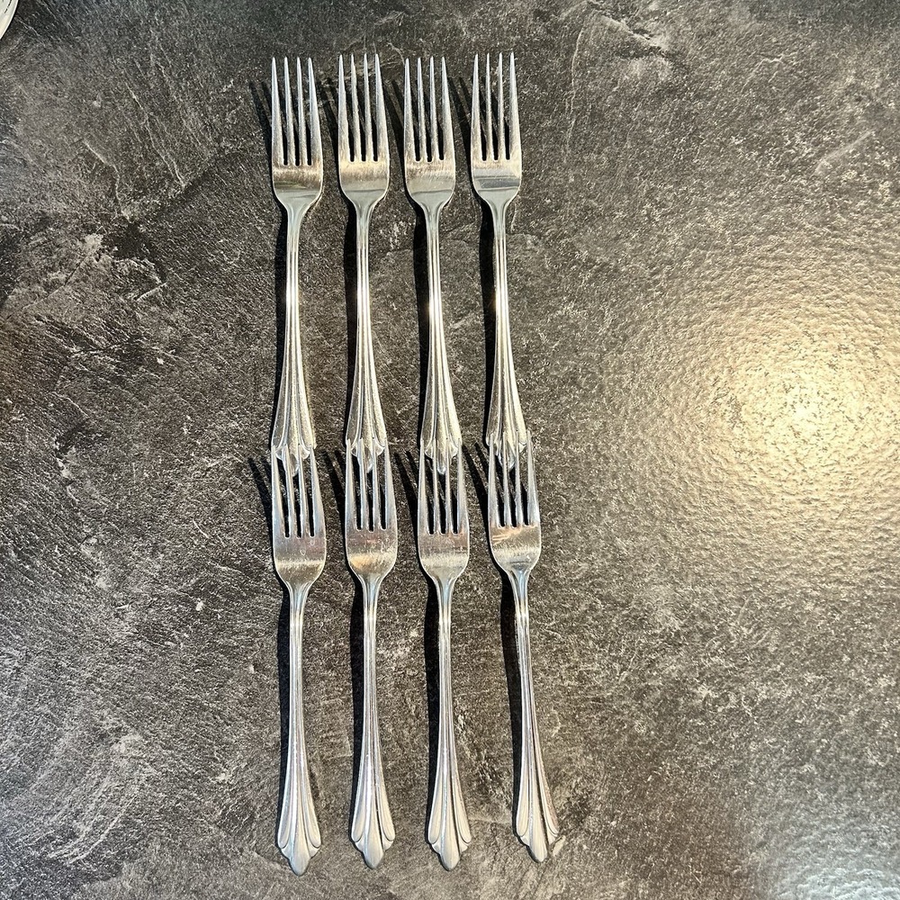 Vtg Reed & Barton Sarajevo Flatware 86 Pc, 8 Person Service, Hostess & Extras - Picture 4 of 16